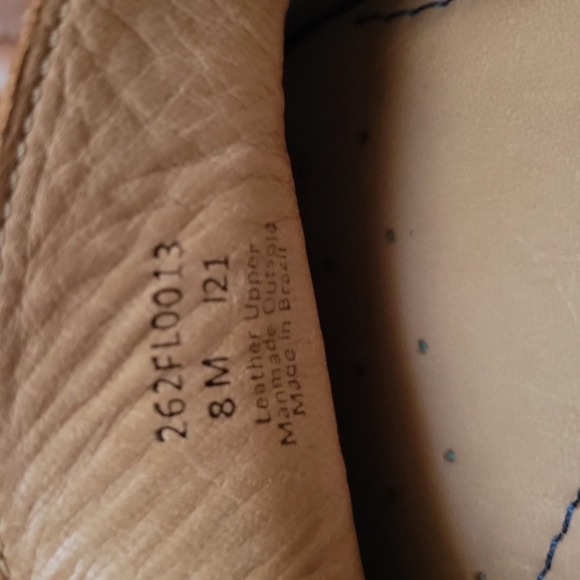 Flag Ltd Mens Brown Leather Slip-On Driver Loafers with Penny Keeper. Size 8 - Picture 7 of 9